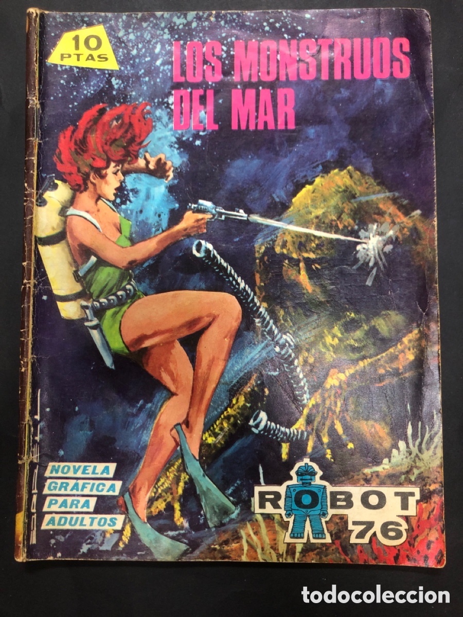 Tebeos: COMIC NOVELA GRAFICA ROBOT 76 N&ordm; 15 EDITORIAL TORAY - Foto 1