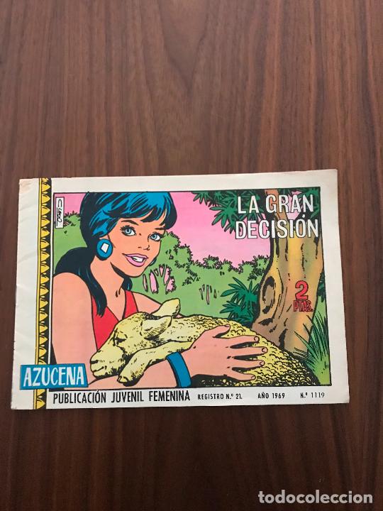 Tebeos: AZUCENA N&ordm; 1119 , EDITORIAL TORAY - Foto 1
