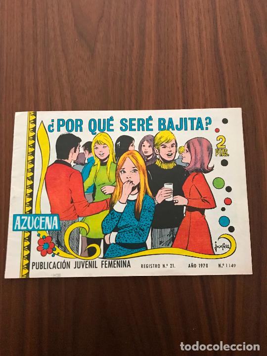 Tebeos: AZUCENA N&ordm; 1149 , EDITORIAL TORAY - Foto 1