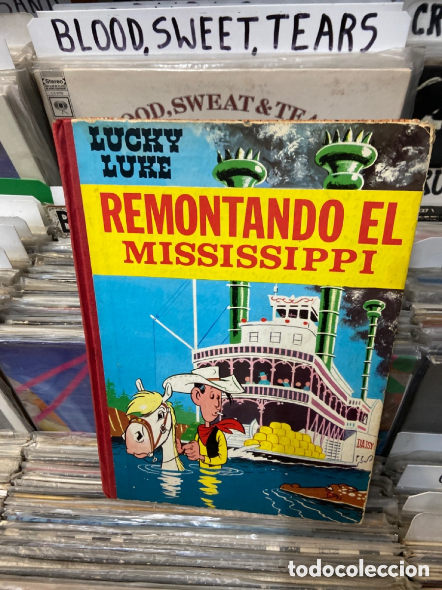 Tebeos: Lucky, Luke remontando el Mississippi - Foto 1