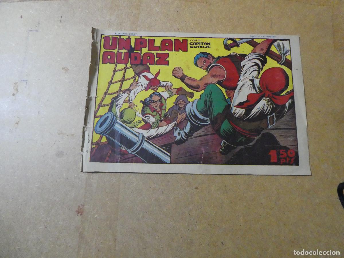 Tebeos: el capit&aacute;n coraje n&ordm; 22, un plan audaz, original de ediciones toray 1948 - Foto 1
