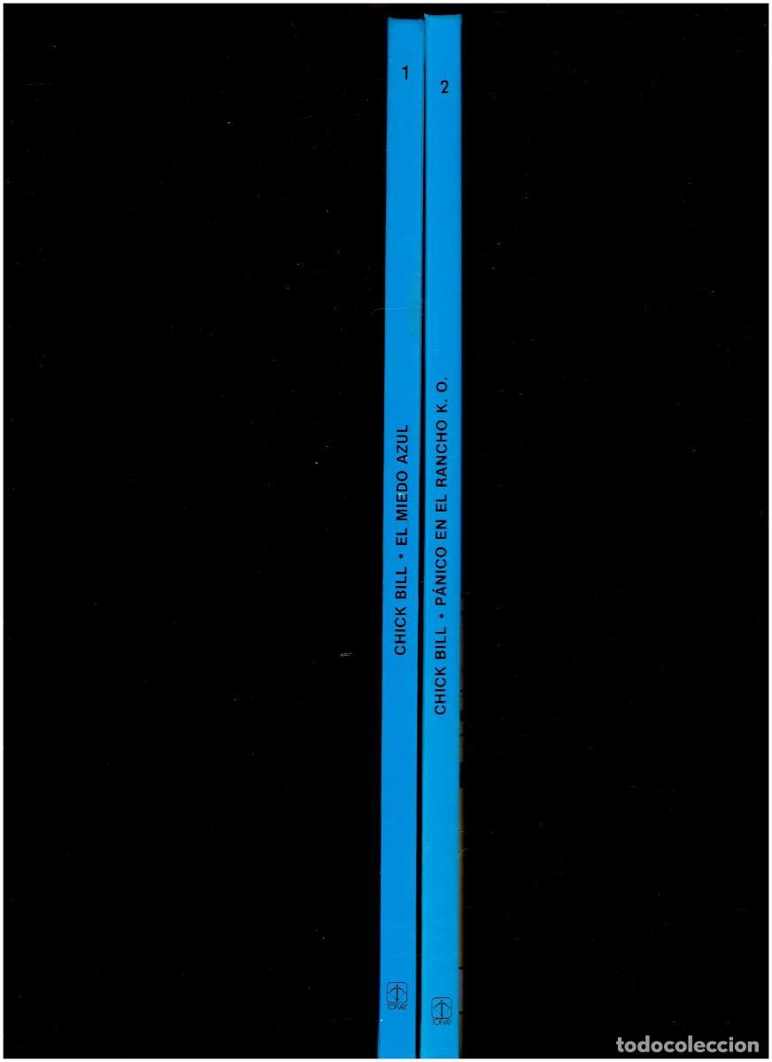 Tebeos: * LAS AVENTURAS DE CHICK BILL * 2 tomos completa EDICIONES TORAY, 1987 * IMPECABLES * - Foto 2