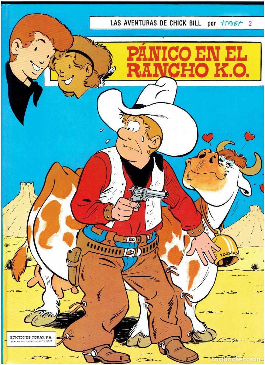 Tebeos: * LAS AVENTURAS DE CHICK BILL * 2 tomos completa EDICIONES TORAY, 1987 * IMPECABLES * - Foto 4