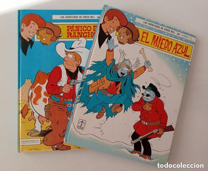 Tebeos: * LAS AVENTURAS DE CHICK BILL * 2 tomos completa EDICIONES TORAY, 1987 * IMPECABLES * - Foto 1
