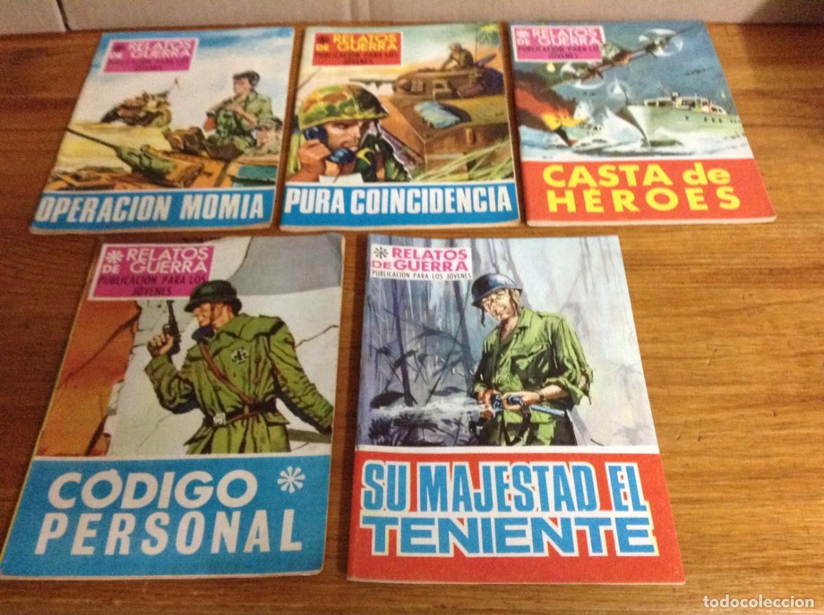 Tebeos: RELATOS DE GUERRA LOTE DE 5 - Foto 1