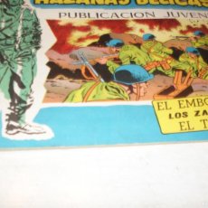 Tebeos: HAZAÑAS BELICAS SERIE AZUL 310,(DE 370)EL EMBOSCADO.TORAY,1957.. Lote 401215989
