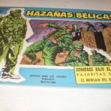 Tebeos: HAZAÑAS BELICAS SERIE AZUL 166,(DE 370)HOMBRES BAJO EL UNIFORMETORAY,1957.. Lote 401219814