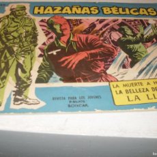 Tebeos: HAZAÑAS BELICAS SERIE AZUL 151,(DE 370)LA MUERTE A HORA FIJA.TORAY,1957.. Lote 401220369