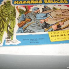 Tebeos: HAZAÑAS BELICAS SERIE AZUL 102,(DE 370)LA MUERTE DE VACACIONES.TORAY,1957.CON PUBLICIDAD DE FULGOR. Lote 401225729