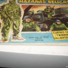Tebeos: HAZAÑAS BELICAS SERIE AZUL 43,(DE 370)CUATRO CAMARADAS.TORAY,1957.. Lote 401227914