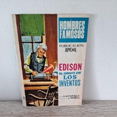 Tebeos: E. M. FARIÑAS - EDISON (EL GENIO DE LOS INVENTOS) - EDICIONES TORAY 1968. Lote 401260754