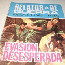 Tebeos: RELATOS DE GUERRA Nº188:EVASION DESESPERADA,(DE 226),TORAY,AÑO 1962.DIBUJA MARCELO PAGES.. Lote 402364299