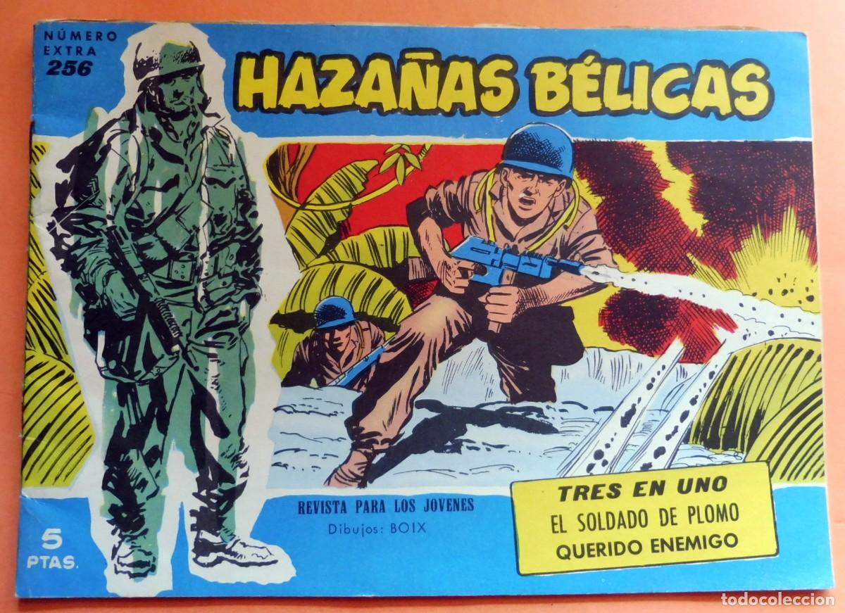 Tebeos: HAZA&Ntilde;AS B&Eacute;LICAS - N&Uacute;MERO EXTRA 256 - - Foto 1