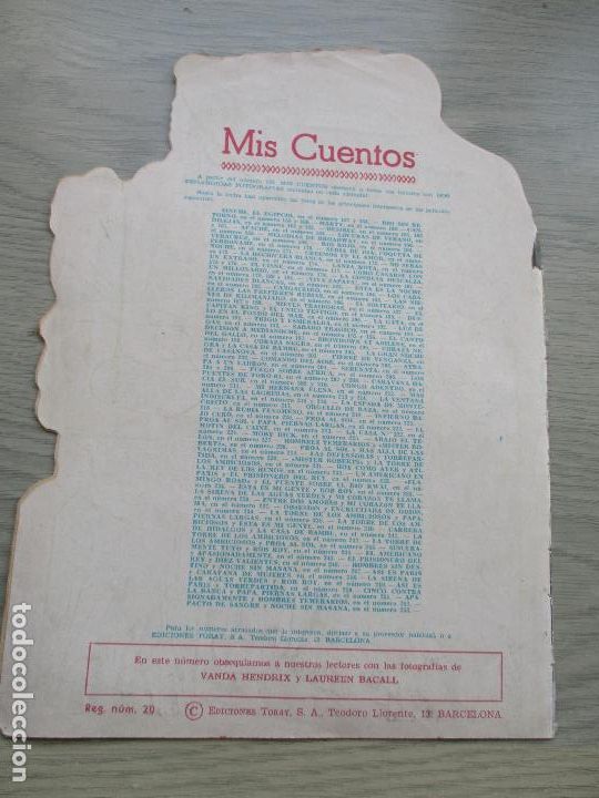 Tebeos: COLECCI&Oacute;N : MIS CUENTOS N&ordm;., 253- SINFON&Iacute;A -EDICIONES TORAY - Foto 2