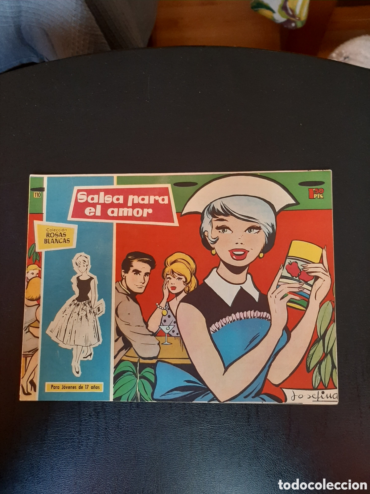 Tebeos: Colecci&oacute;n Rosas blancas n&uacute;mero 110 - Foto 1