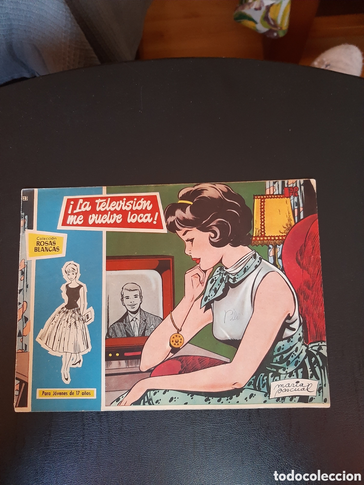 Tebeos: Colecci&oacute;n Rosas blancas n&uacute;mero 23 - Foto 1