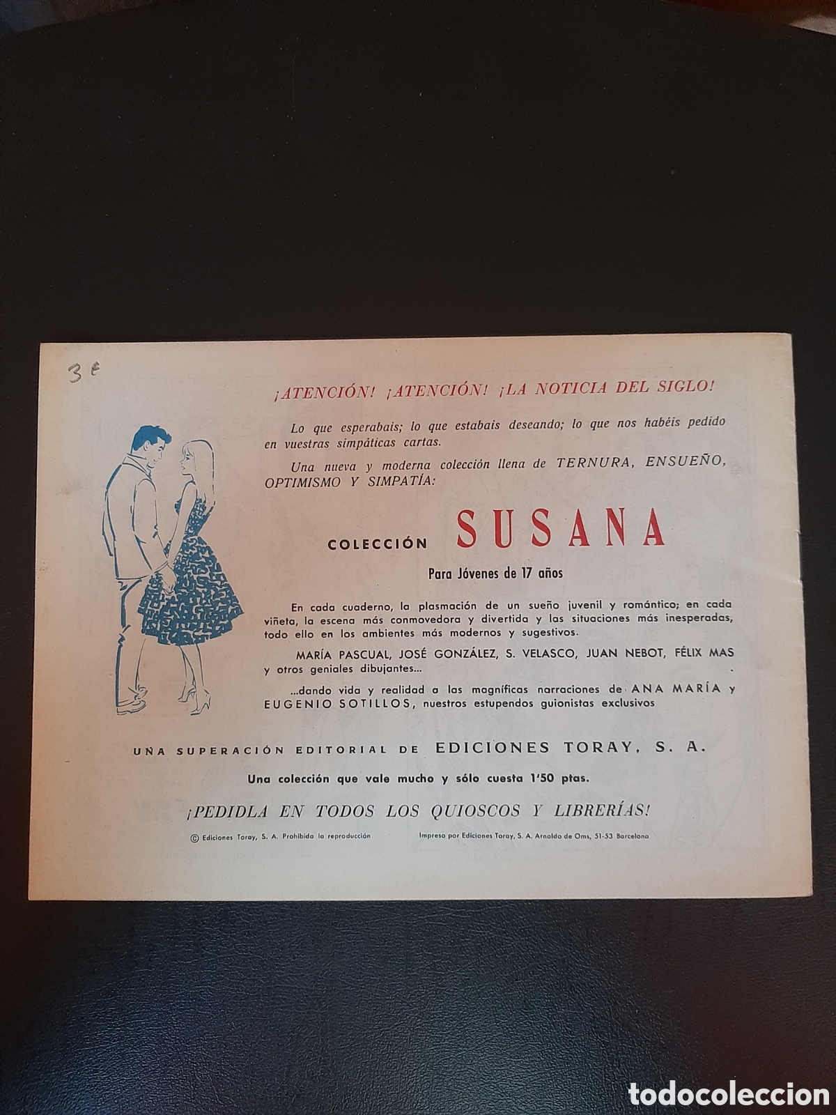 Tebeos: Colecci&oacute;n Rosas blancas n&uacute;mero extra 6 - Foto 2