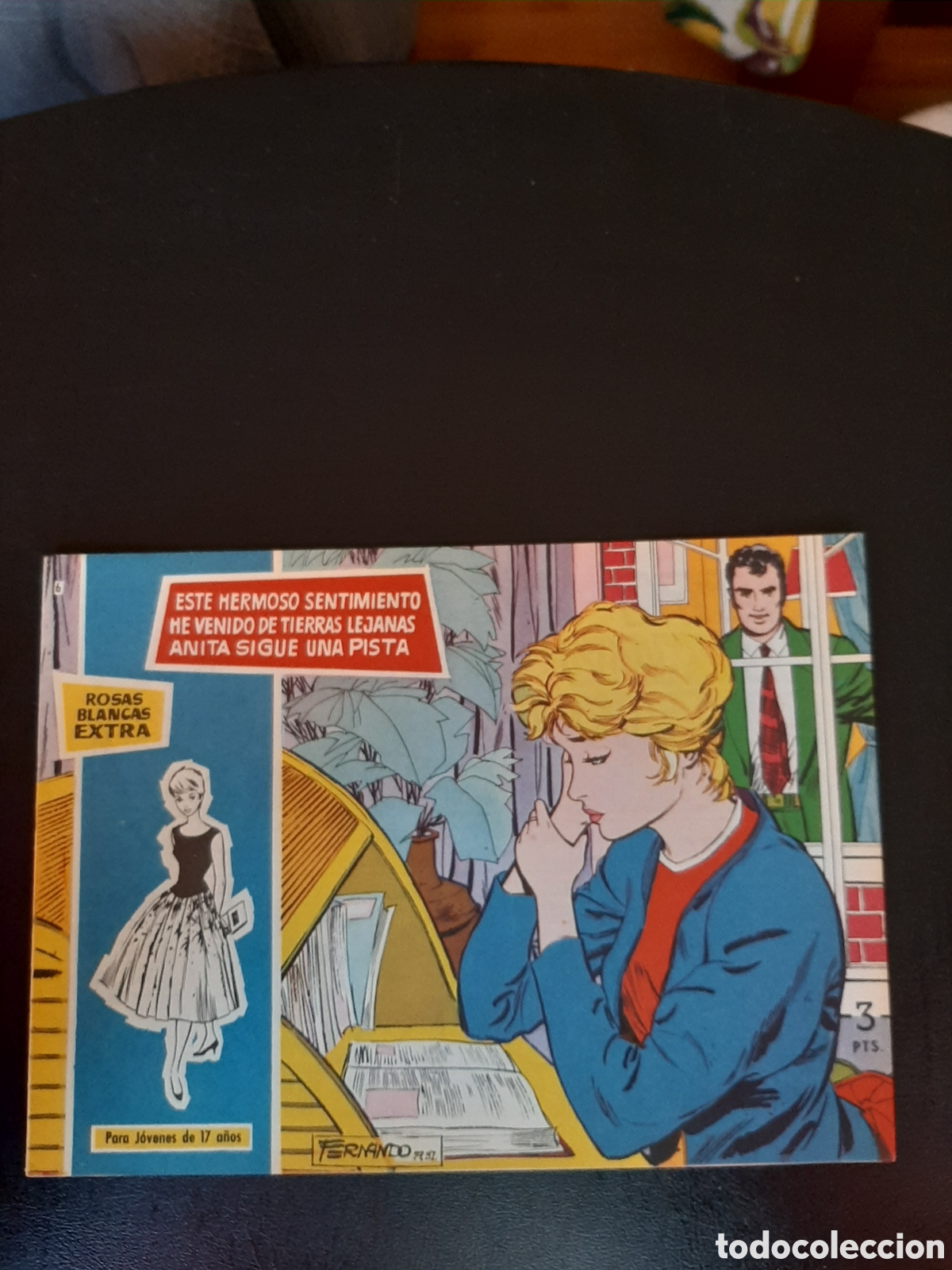 Tebeos: Colecci&oacute;n Rosas blancas n&uacute;mero extra 6 - Foto 1