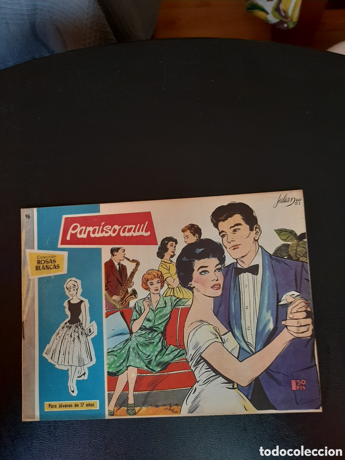 Tebeos: Colecci&oacute;n Rosas blancas n&uacute;mero 96 - Foto 1