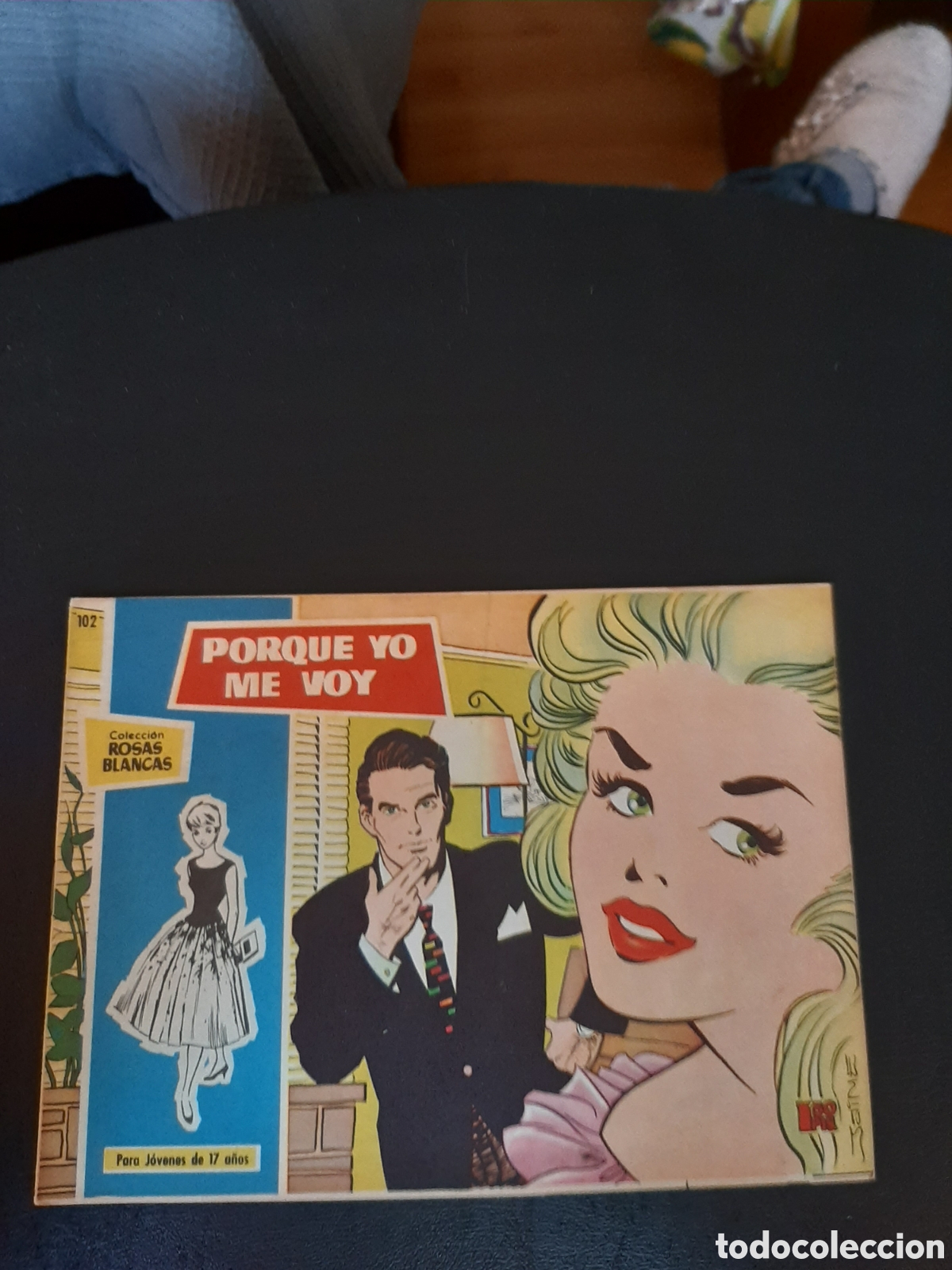 Tebeos: Colecci&oacute;n Rosas blancas n&uacute;mero 102 - Foto 1