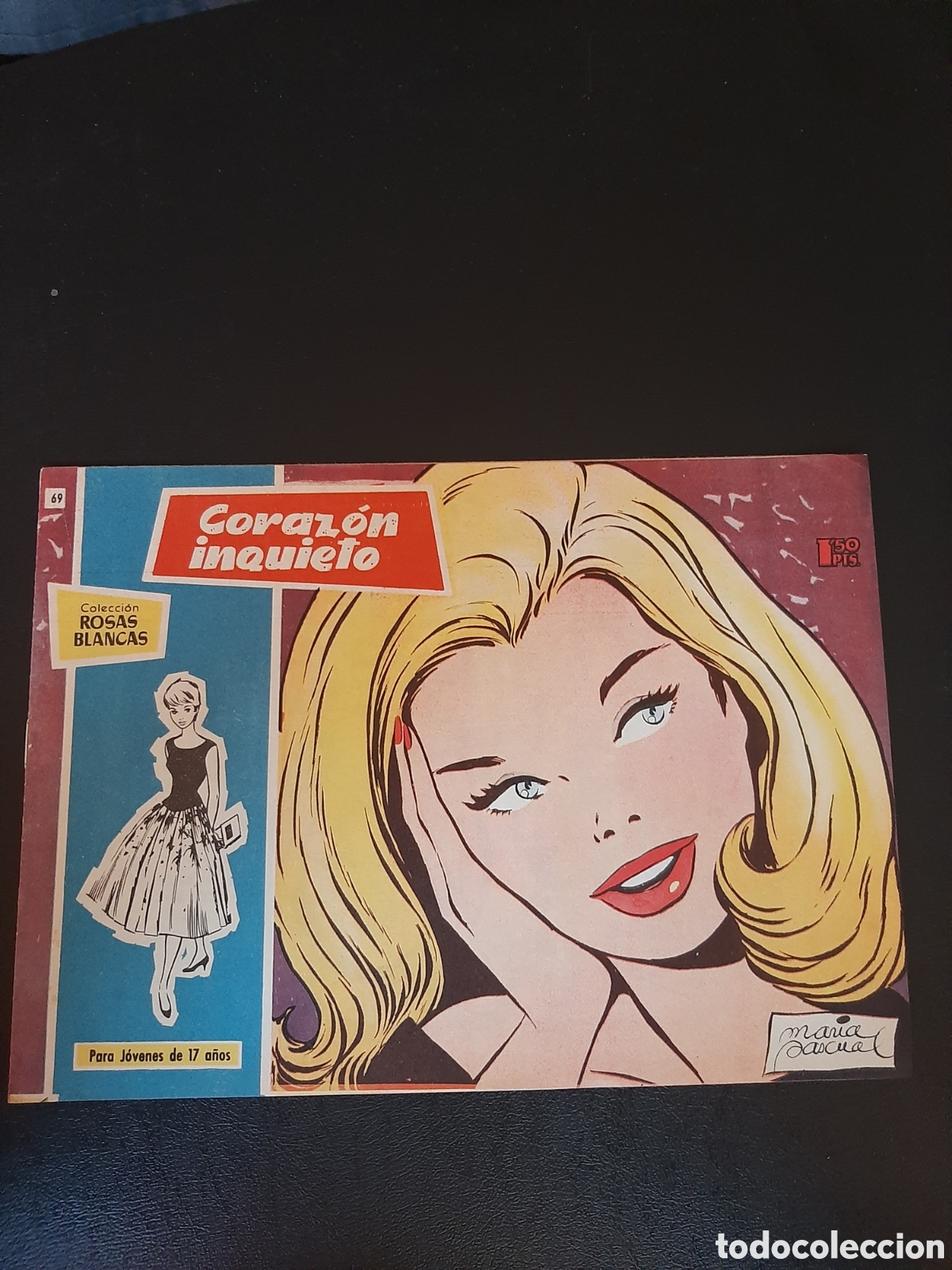 Tebeos: Colecci&oacute;n Rosas blancas n&uacute;mero 69 - Foto 1