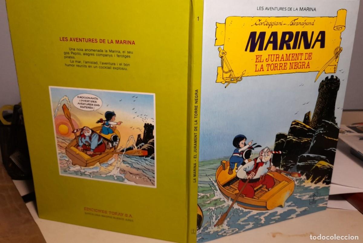 Tebeos: COMIC MARINA : EL JURAMENT DE LA TORRE NEGRE ( EN CATALAN) - Foto 3