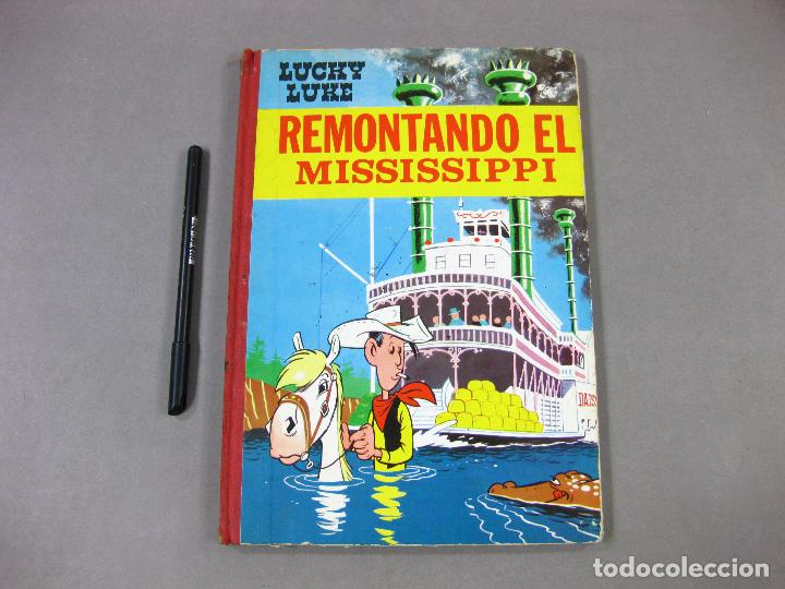 Tebeos: COMIC DE LUCKY LUKE- REMONTANDO EL MISSISSIPI. EDICIONES TORAY. 1968 - Foto 1