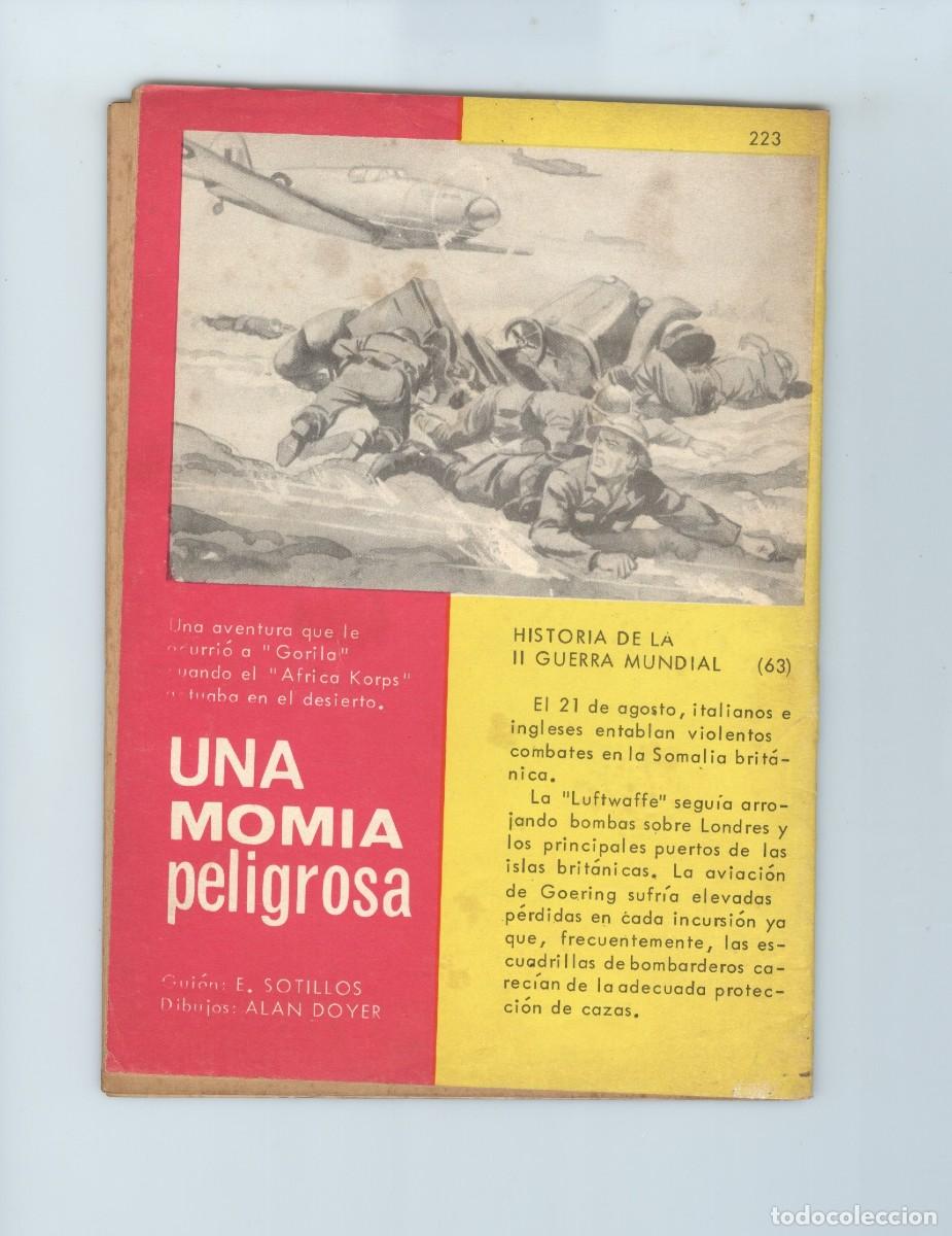 Tebeos: Toray. Haza&ntilde;as b&eacute;licas. 223. Extra rojo. Gorila. - Foto 2