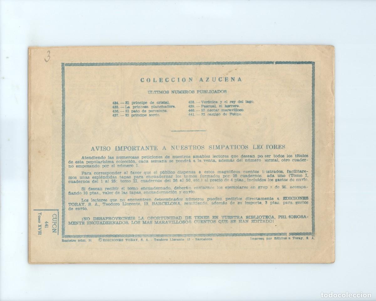 Tebeos: Toray. Azucena. 441 - Foto 2