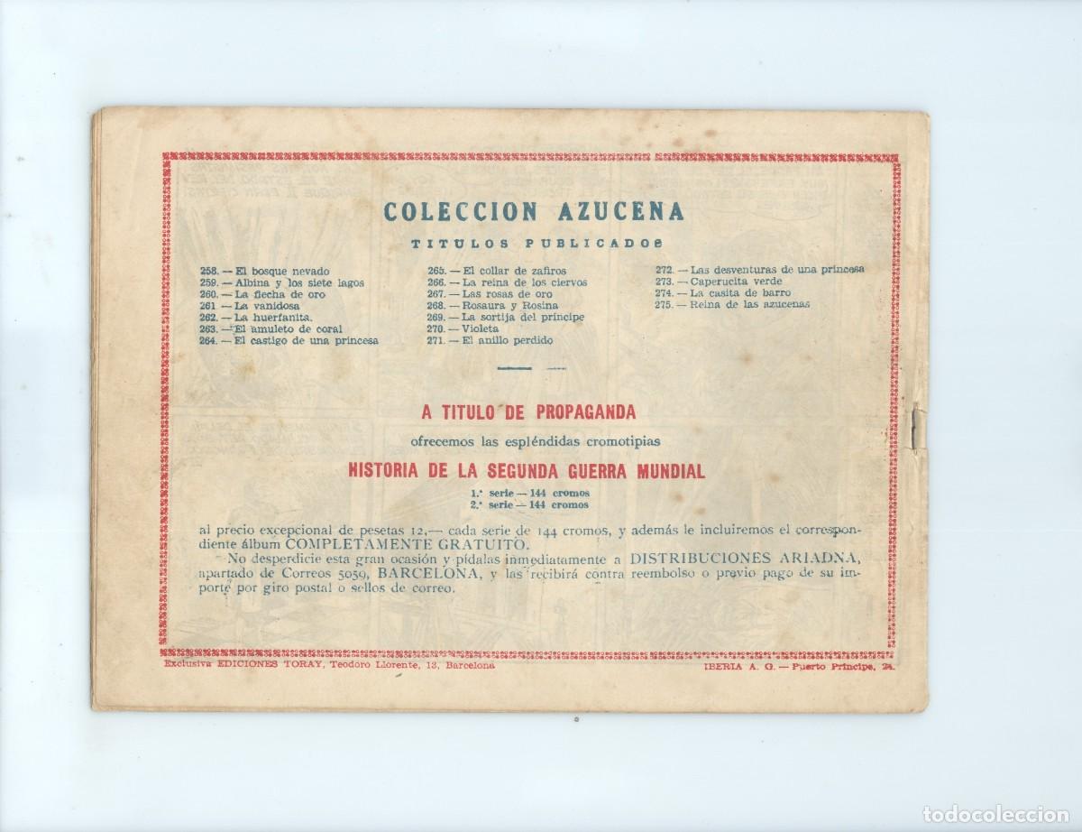 Tebeos: Toray. Azucena. 275 - Foto 2