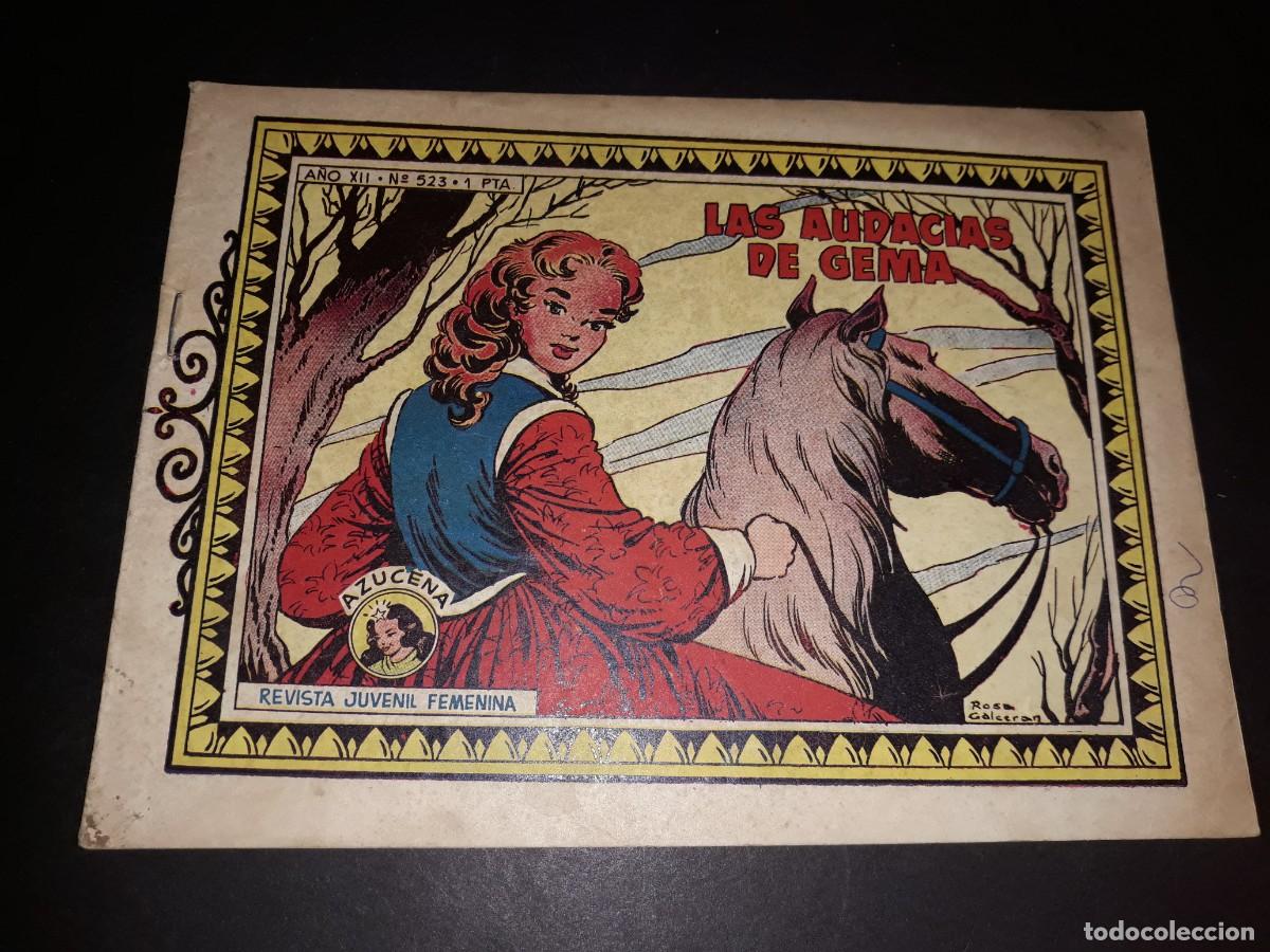 Tebeos: Antiguo Tebeo Colecci&oacute;n Azucena - Foto 1