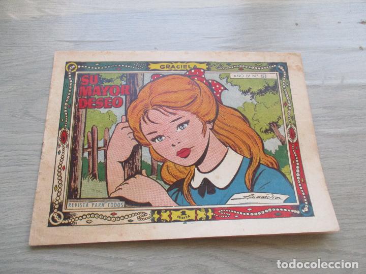 Tebeos: COLECCI&Oacute;N GRACIELA, N&ordm;. 153-EDICIONES TORAY- S/F - Foto 1