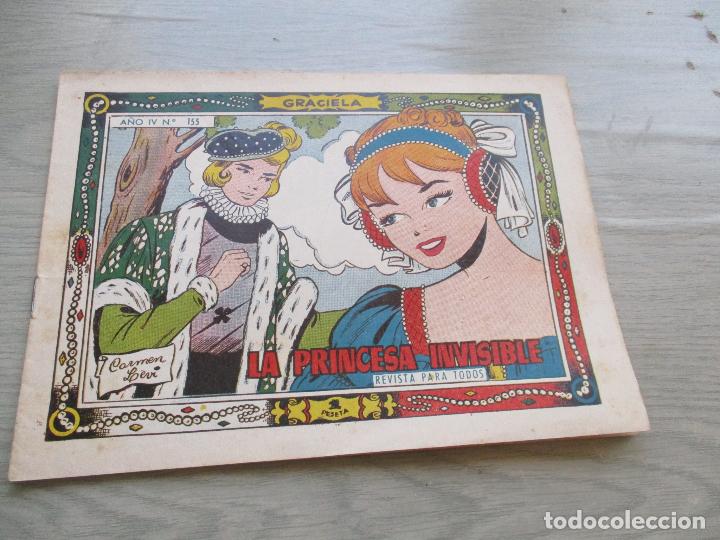 Tebeos: COLECCI&Oacute;N GRACIELA, N&ordm;. 155-EDICIONES TORAY- S/F - Foto 1