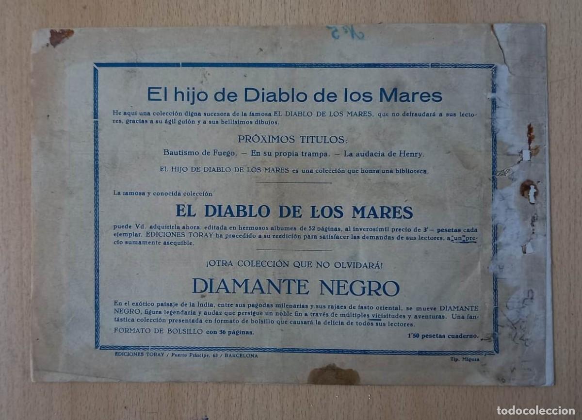Tebeos: EL HIJO DEL DIABLO DE LOS MARES - TORAY / N&Uacute;MERO 1 (DIF&Iacute;CIL) - Foto 2