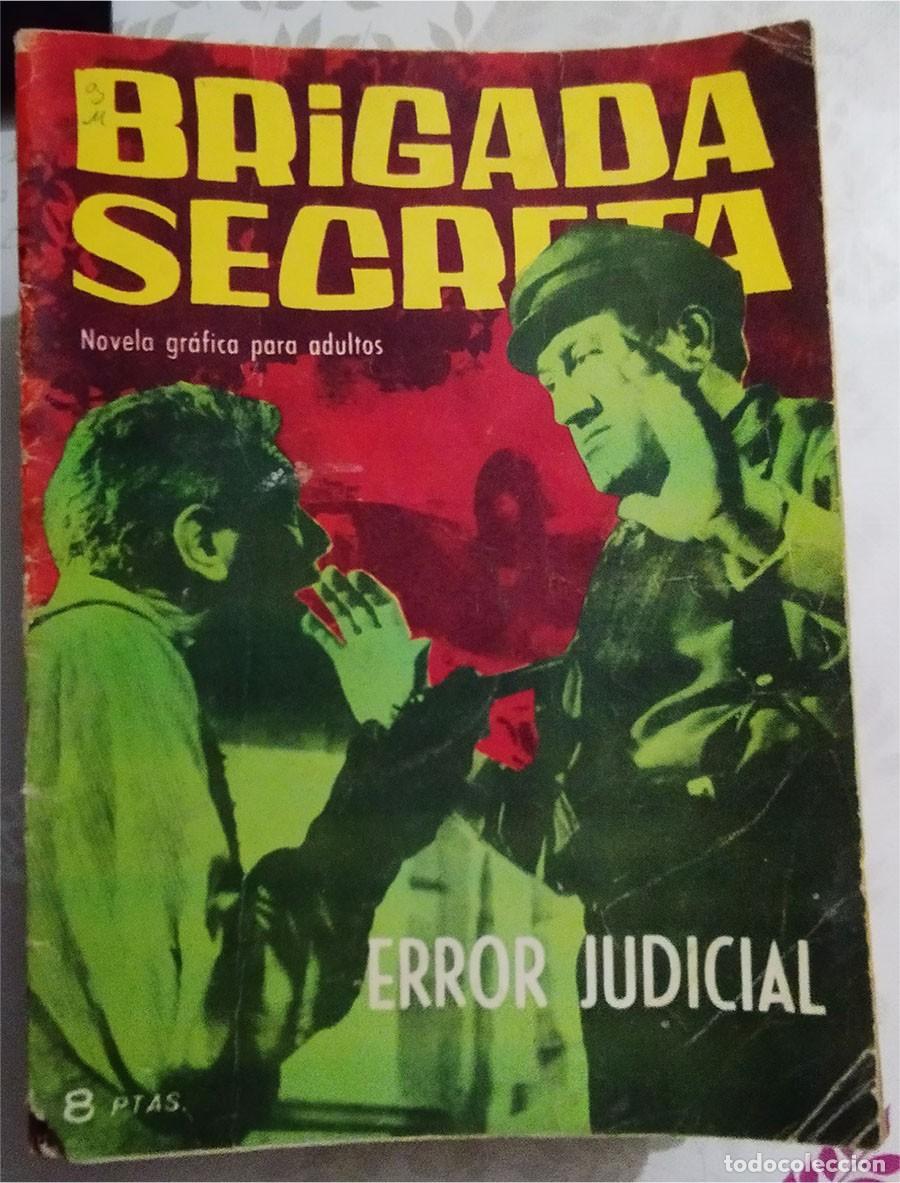 Tebeos: ERROR JUDICIAL BRIGADA SECRETA 35 TORAY 1963 - Foto 1