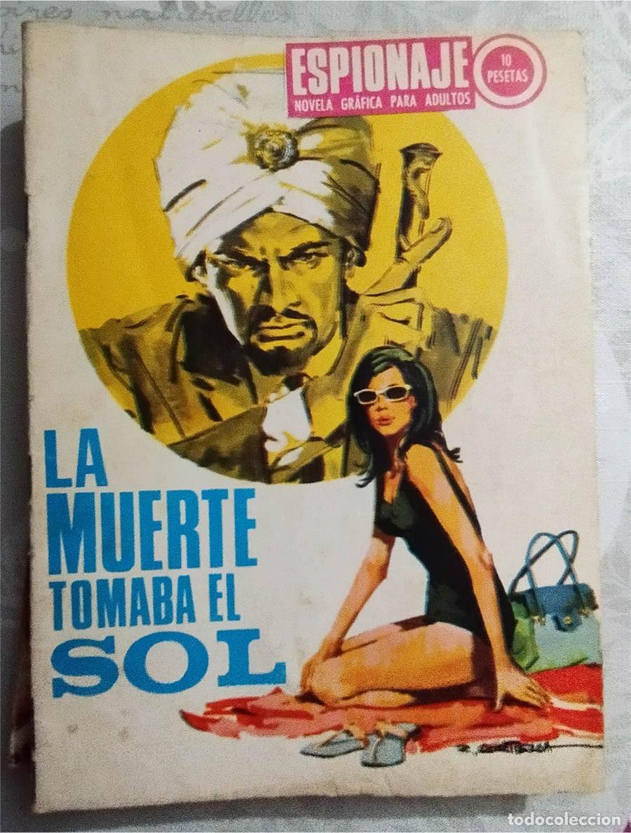 Tebeos: LA MUERTE TOMABA EL SOL ESPIONAJE 66 TORAY 1967 - Foto 1