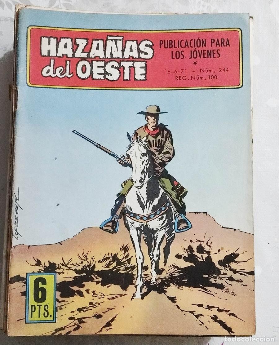 Tebeos: EL VALLE DEL ORO HAZA&Ntilde;AS DEL OESTE 244 TORAY 1971 - Foto 1