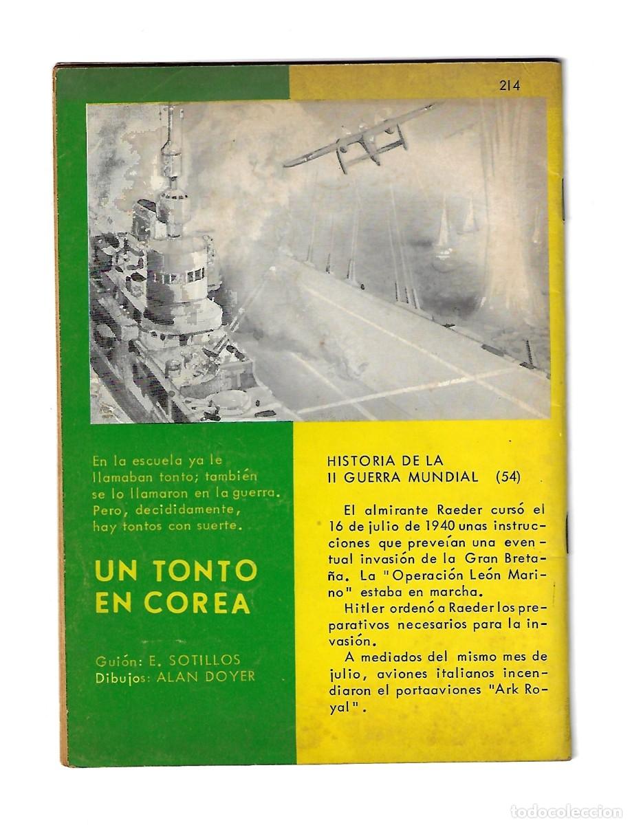 Tebeos: Toray. Haza&ntilde;as b&eacute;licas. 214. Extra rojo. Gorila. - Foto 2