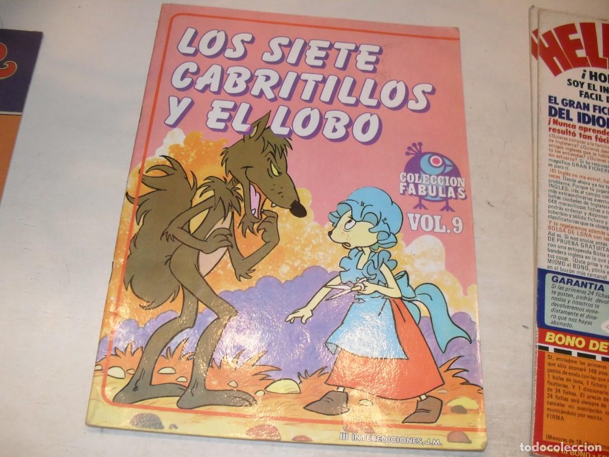 Tebeos: FABULAS 9:LOS SIETE CABRITILLOS Y EL LOBO,INTEREDICIONES,1983. - Foto 1