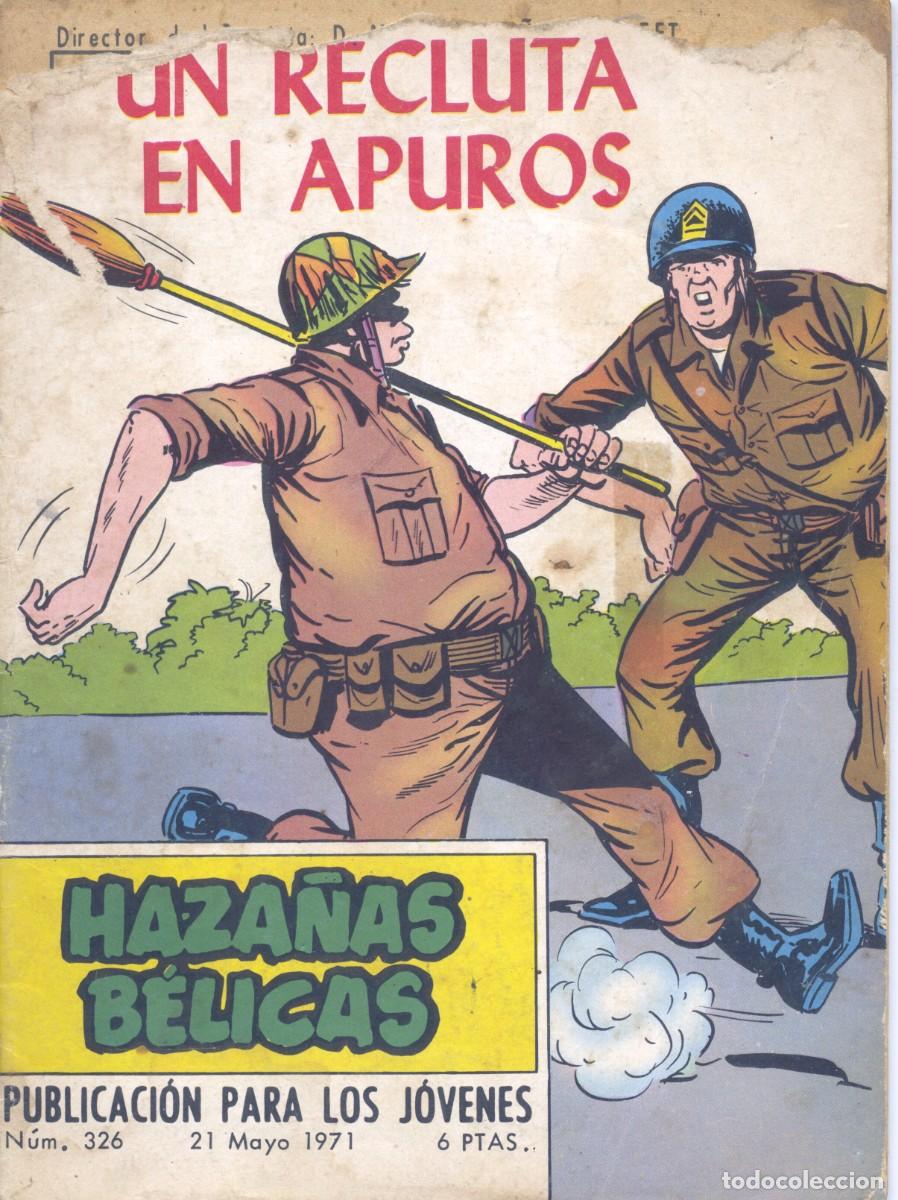 Tebeos: HAZA&Ntilde;AS B&Eacute;LICAS. GORILA 326. TORAY, 1971 - Foto 1