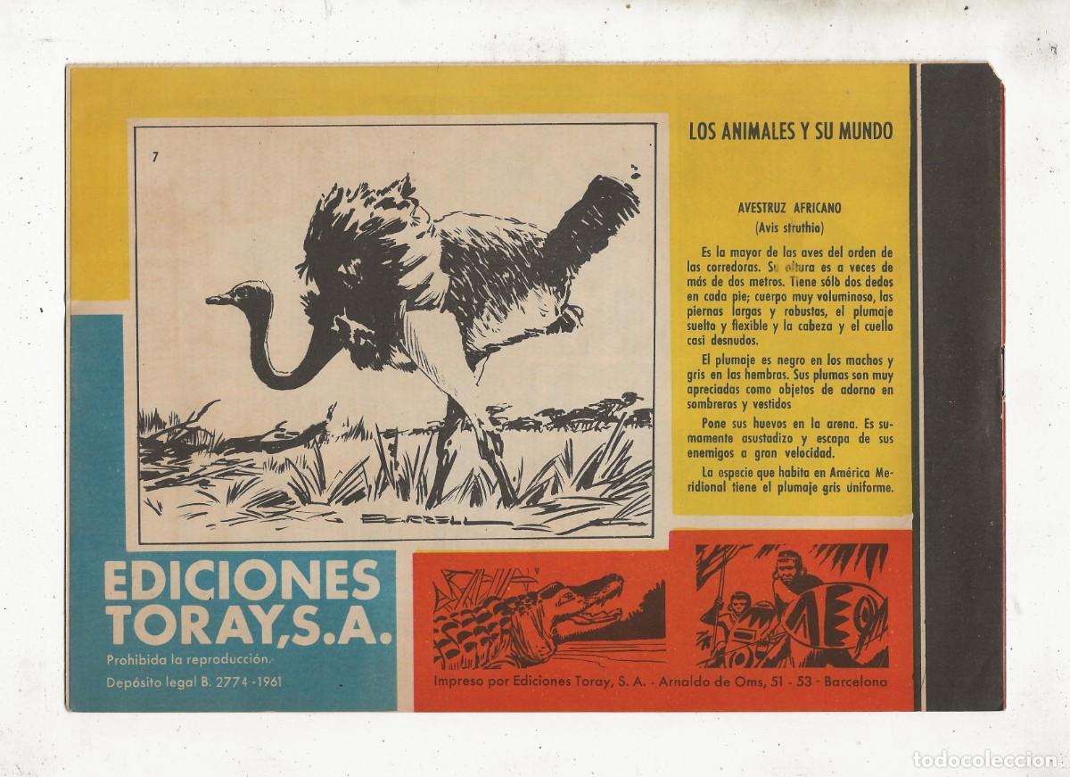 Tebeos: TAMAR N&ordm; 7 - AYUDA INESPERADA - ORIGINAL - TORAY 1961 - Foto 2