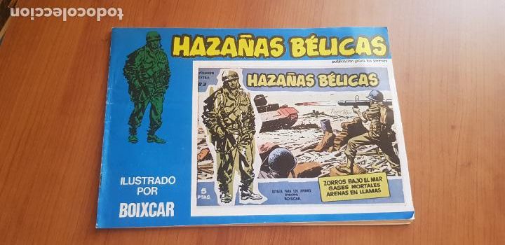 Tebeos: HAZA&Ntilde;AS B&Eacute;LICAS N&ordm; 183 EDICIONES URSUS - Foto 1
