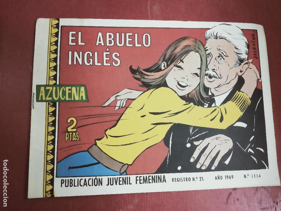 Tebeos: AZUCENA N&ordm; 1114 . TORAY 1969. - Foto 1