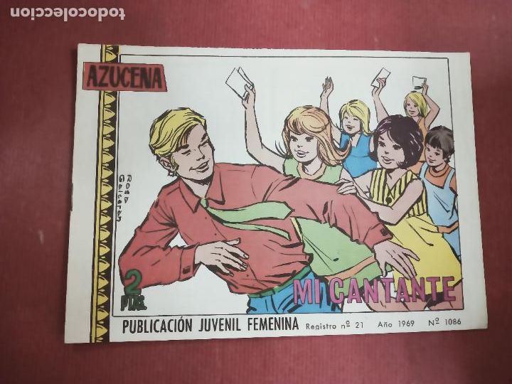 Tebeos: AZUCENA N&ordm; 1086 . TORAY 1969. - Foto 1