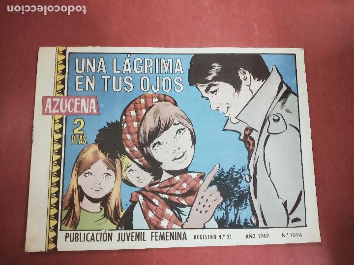 Tebeos: AZUCENA N&ordm; 1096 . TORAY 1969. - Foto 1