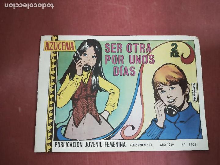 Tebeos: AZUCENA N&ordm; 1108. TORAY 1969. - Foto 1