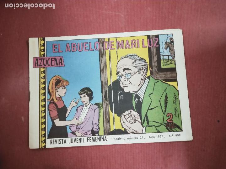 Tebeos: AZUCENA N&ordm; 1999. TORAY 1967. - Foto 1
