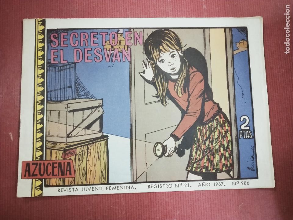 Tebeos: AZUCENA N&ordm; 986. TORAY 1967. - Foto 1
