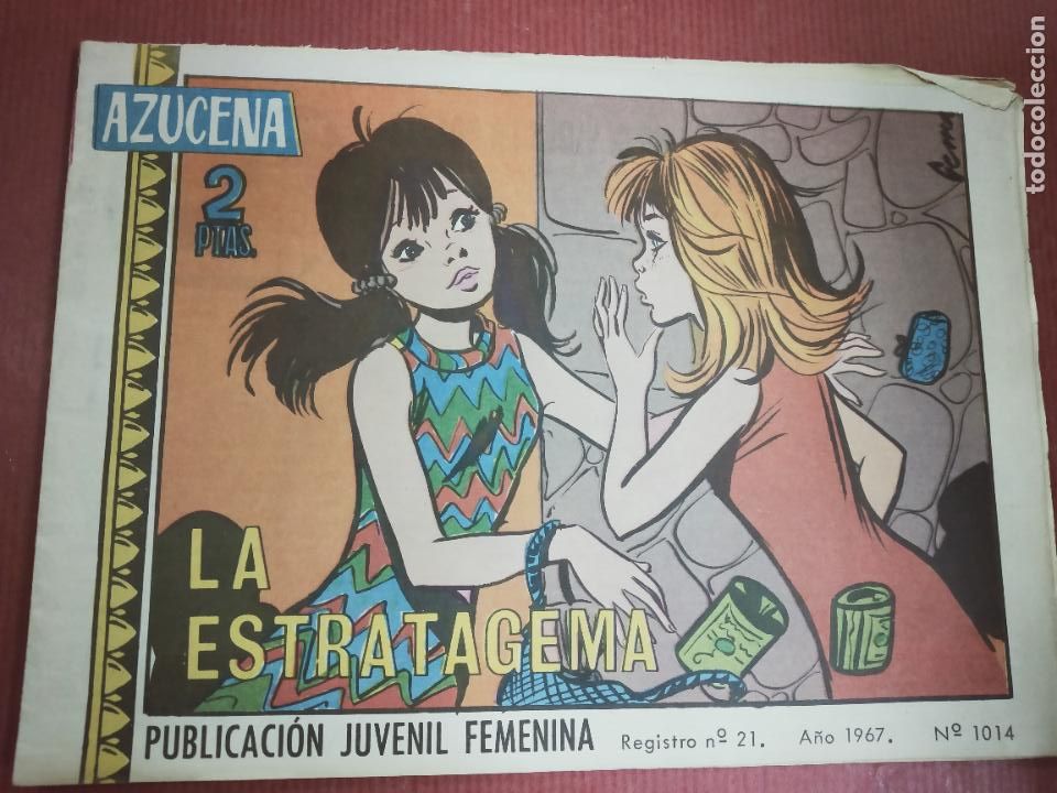 Tebeos: AZUCENA N&ordm; 1014. TORAY 1967. - Foto 1