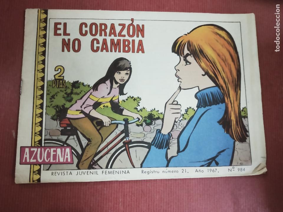 Tebeos: AZUCENA N&ordm; 984. TORAY 1967. - Foto 1